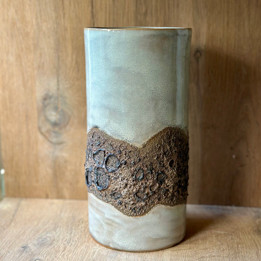 Cliff vase