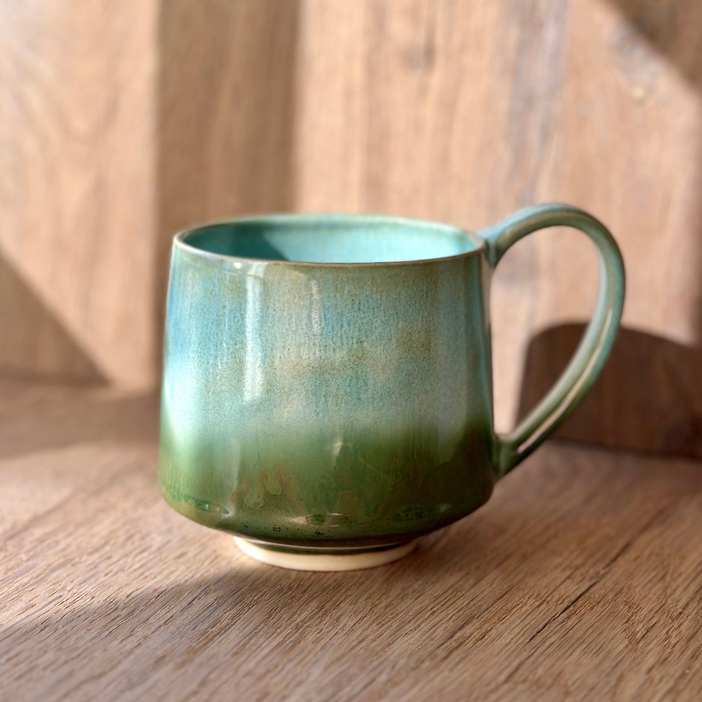 Turquoise stripe kop