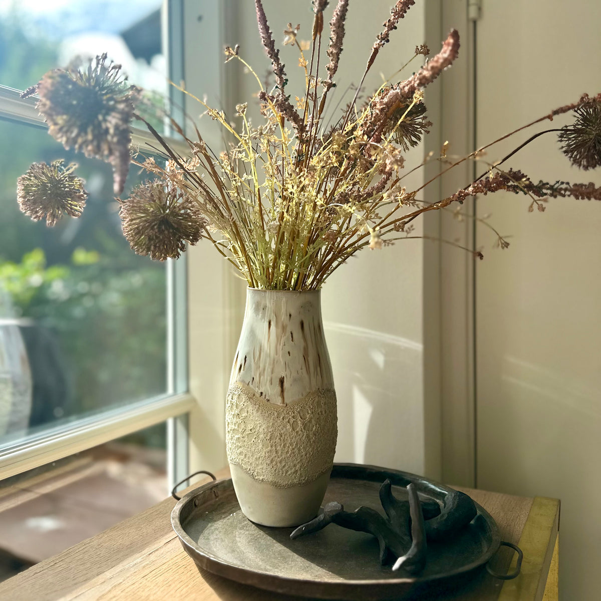Sandstone vase